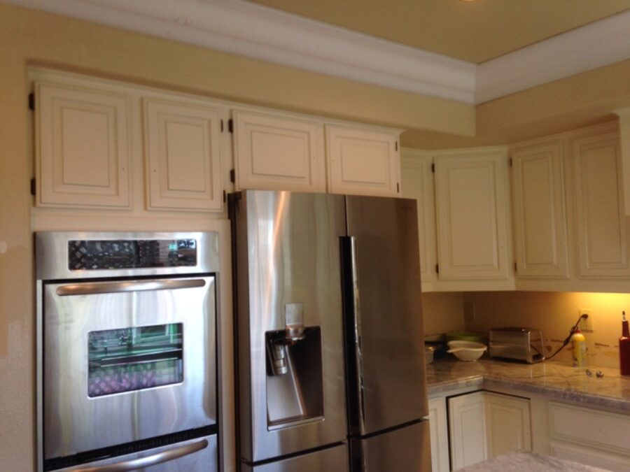  Cabinet Painting and Beautiful Detail Work in Carlsbad