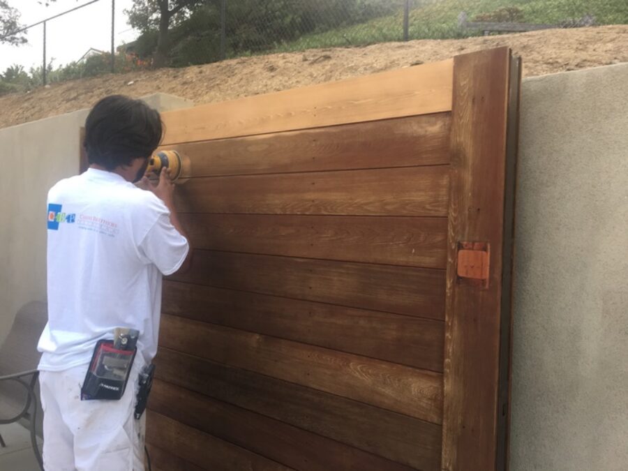  Weatherproofing Exterior Fences at a La Jolla Home