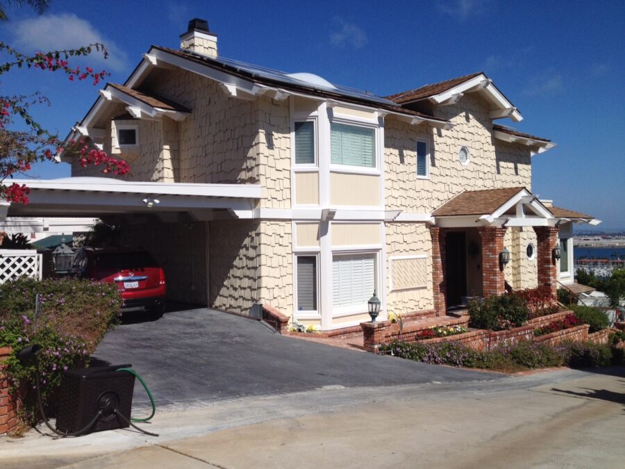  Full Exterior Repairs and Repainting in Point Loma