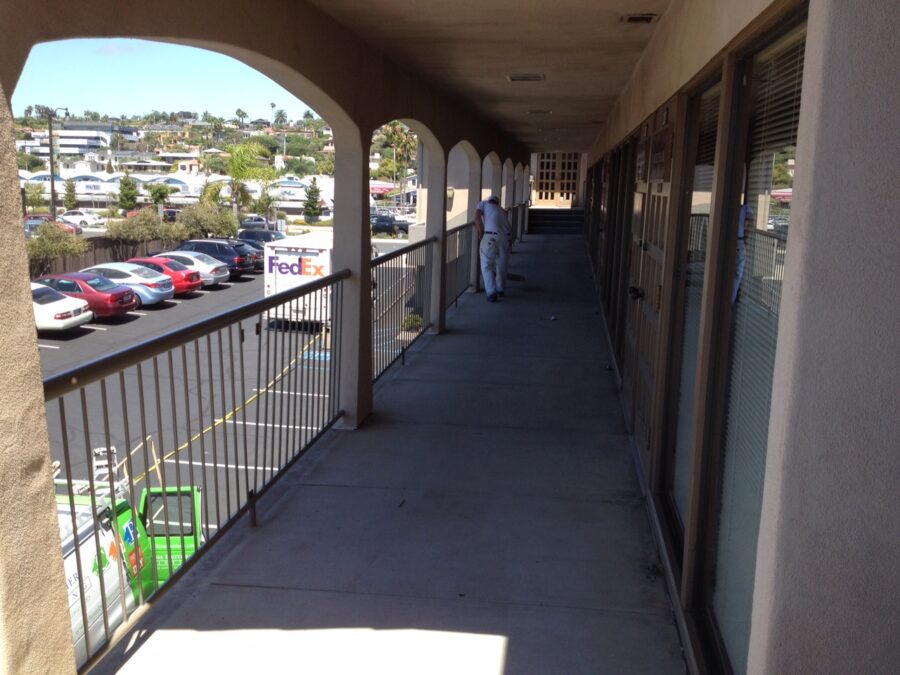  Solana Beach Executive Plaza Railing & Gate Painting