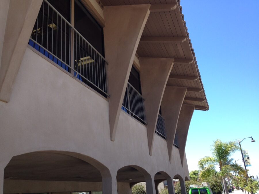 Solana Beach Executive Plaza Railing & Gate Painting