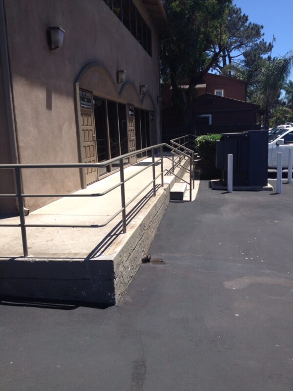 Solana Beach Executive Plaza Railing & Gate Painting