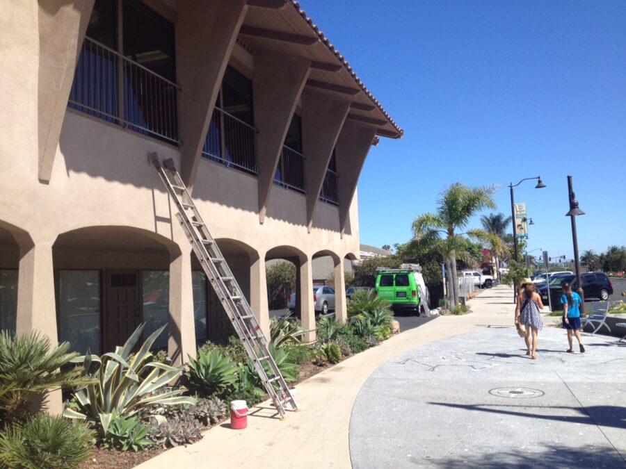  Solana Beach Executive Plaza Railing & Gate Painting