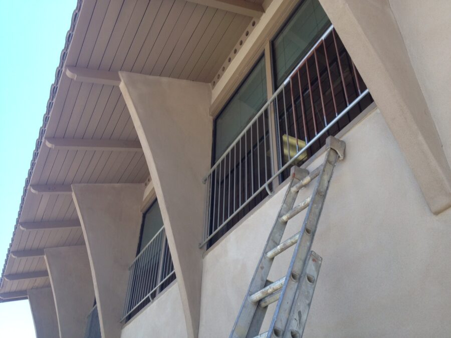  Solana Beach Executive Plaza Railing & Gate Painting